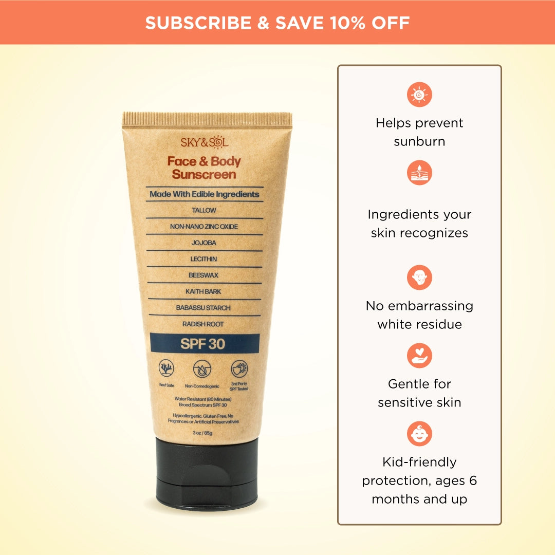 Sky and Sol Face & Body Sunscreen(SPF 50)