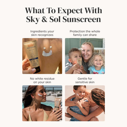 Sky and Sol Face & Body Sunscreen(SPF 50)