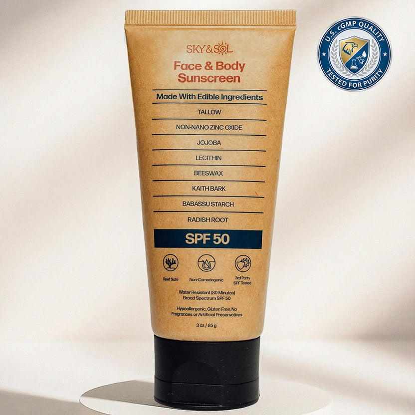Sky and Sol Face & Body Sunscreen(SPF 50)