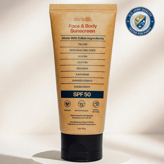 Sky and Sol Face & Body Sunscreen(SPF 50)